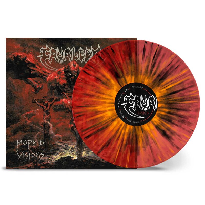 CAVALERA Morbid Visions LP SPLATTER (SEALED)