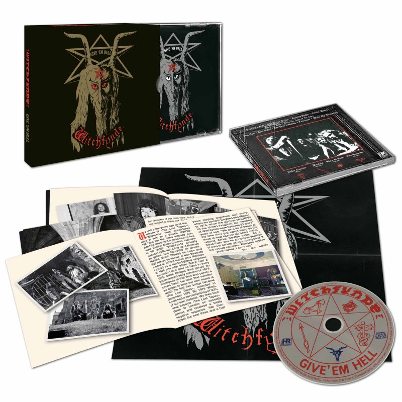 WITCHFYNDE Give 'em Hell SLIPCASE CD (SEALED)