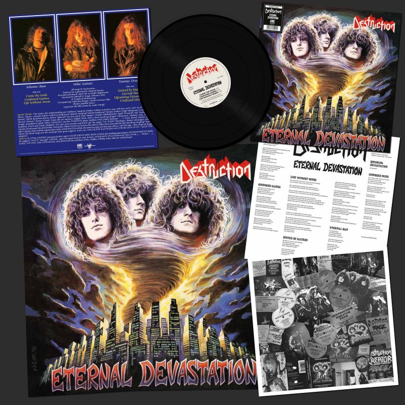 DESTRUCTION Eternal Devastation LP BLACK (SEALED)