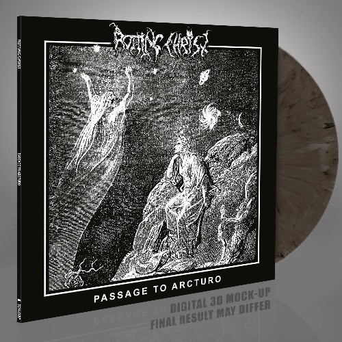 ROTTING CHRIST Passage to Arcturo LP SILVER/ BLACK MARBLED (NEW-