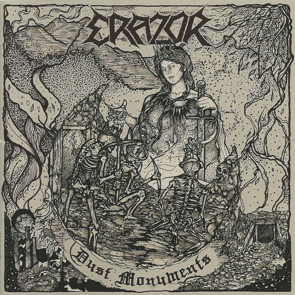 ERAZOR Dust Monuments CD THRASH/BLACK