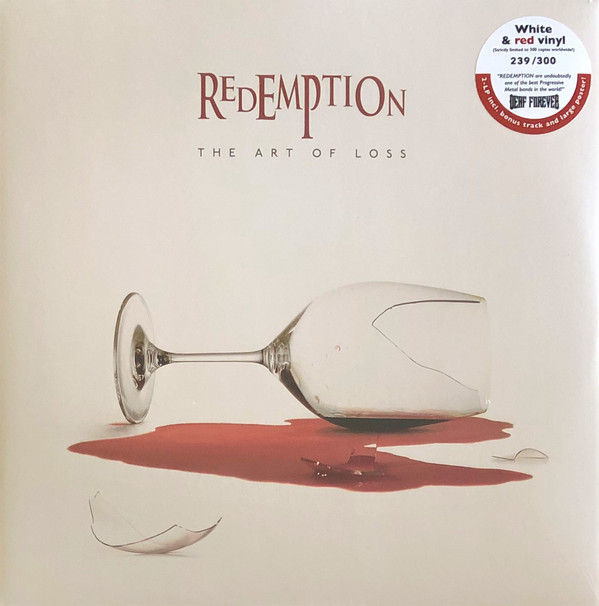 REDEMPTION The Art Of Loss 2LP White/Red (SEALED)