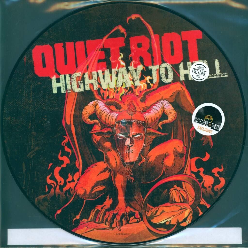QUIET RIOT Highway to hell Picture DISC RSD EDITION LP