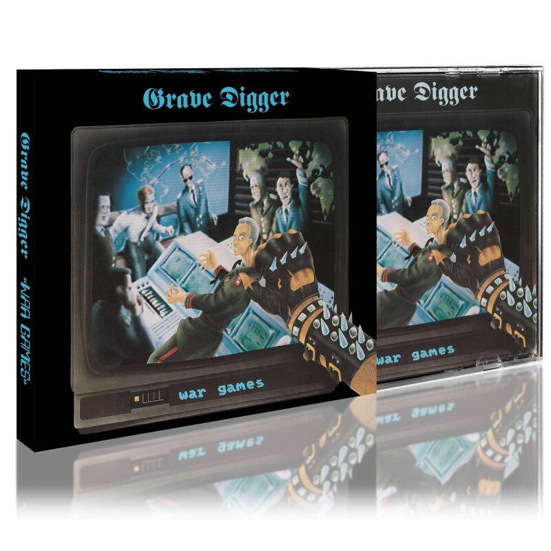 GRAVE DIGGER War Games SLIPCASE CD (SEALED)