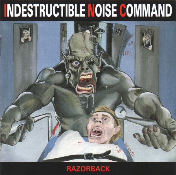 Indestructible Noise Command – Razorback CD RARE THRASH!