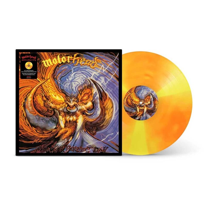 MOTORHEAD Another Perfect Day LP ORANGE & YELLOW (SEALED)