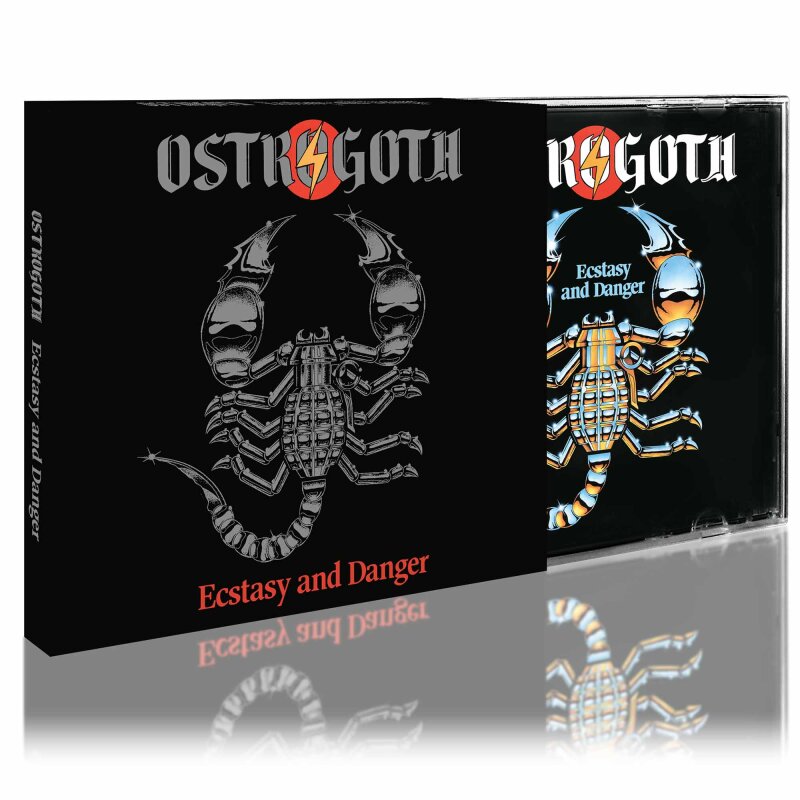 OSTROGOTH Ecstasy and Danger SLIPCASE CD (SEALED)