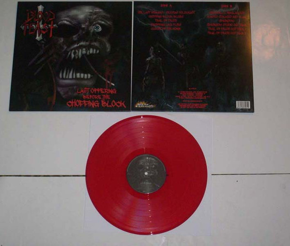 BLOOD FEAST Last Offering Before The Chopping Block LP RED VINYL