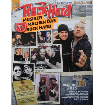 ROCK HARD Magazine #344 (JAN 2016)