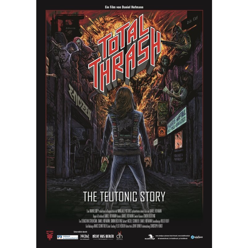 TOTAL THRASH The Teutonic Story DVD (SEALED)