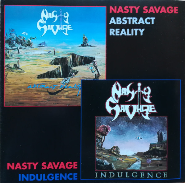 NASTY SAVAGE Indulgence / Abstract Reality CD RARE!