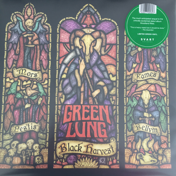 GREEN LUNG Black harvest LP GATEFOLD GREEN VINYL (SEALED)
