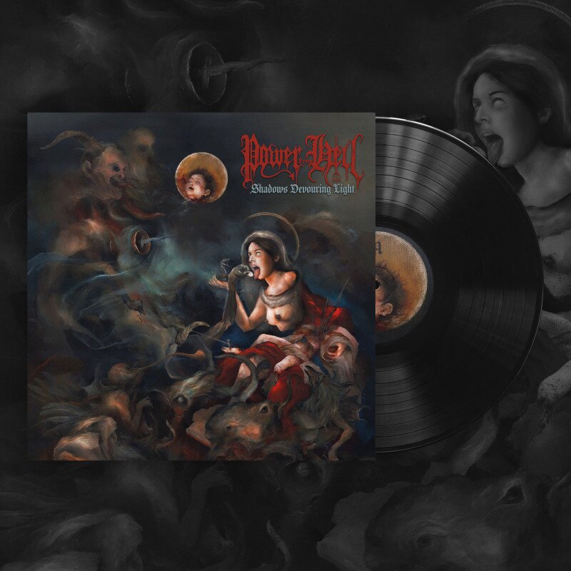 POWER FROM HELL Shadows Devouring Light LP BLACK (NEW-MINT)