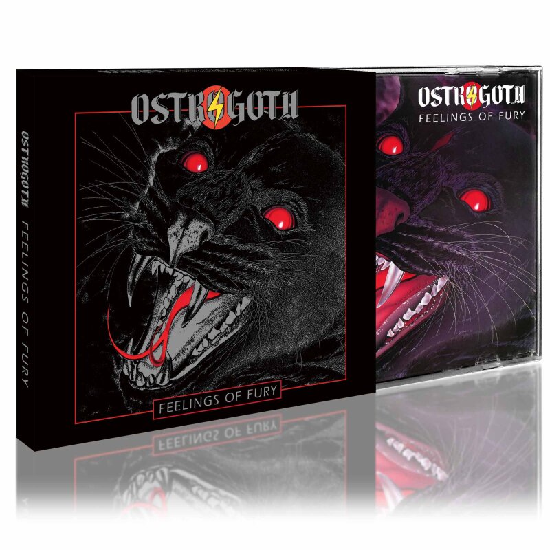 OSTROGOTH Feelings of Fury SLIPCASE CD (SEALED)