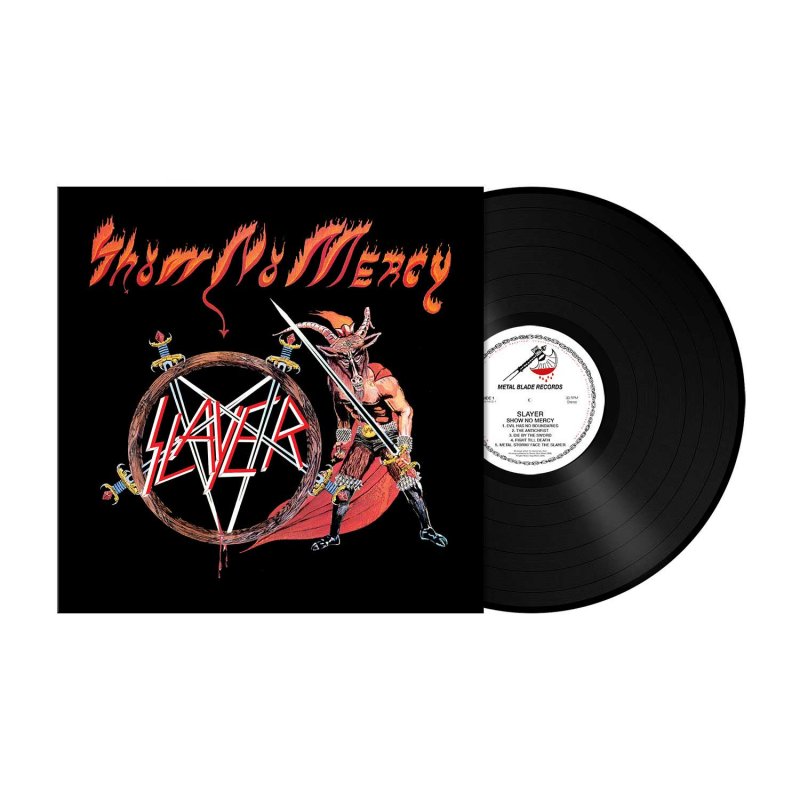 SLAYER Show No Mercy LP +POSTER (BLACK VINYL-SEALED)