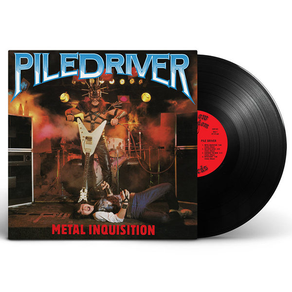PILEDRIVER Metal Inquisition BLACK LP (NEW-MINT)