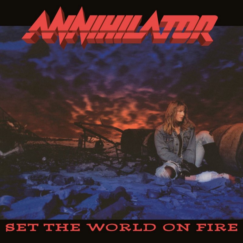 ANNIHILATOR Set the World On Fire LP BLUE  MUSIC ON VINYL
