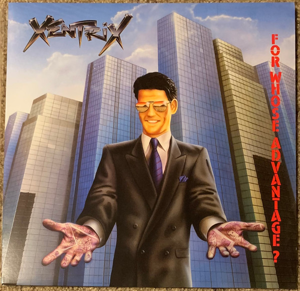 XENTRIX For Whose Advantage? LP BLACK VINYL MUSIC ON VINYL (SEAL