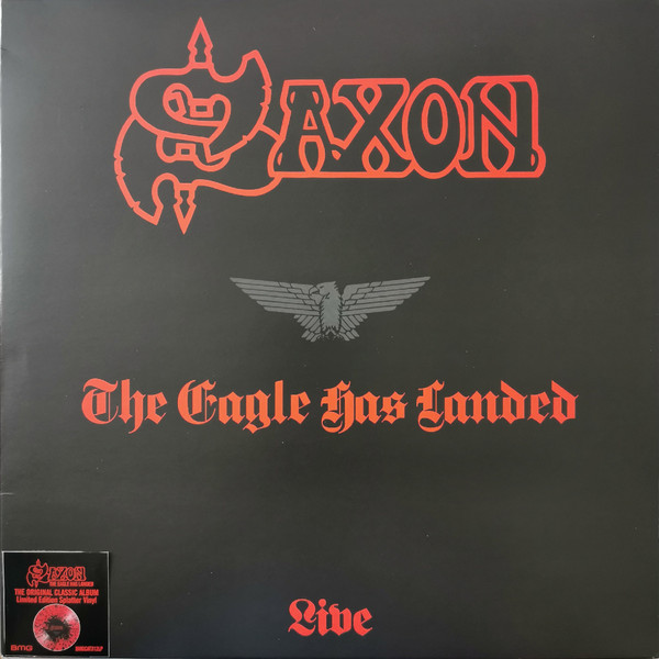 SAXON The Eagle Has Landed LP SPLATTER (SEALED)