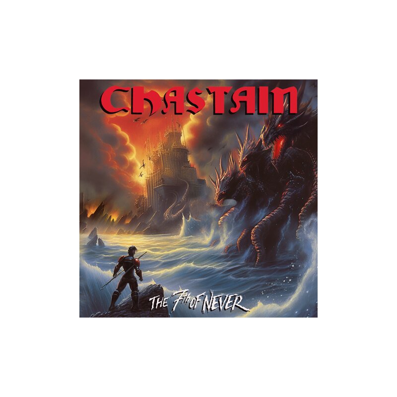 CHASTAIN The 7th of Never LP BLACK (SEALED)