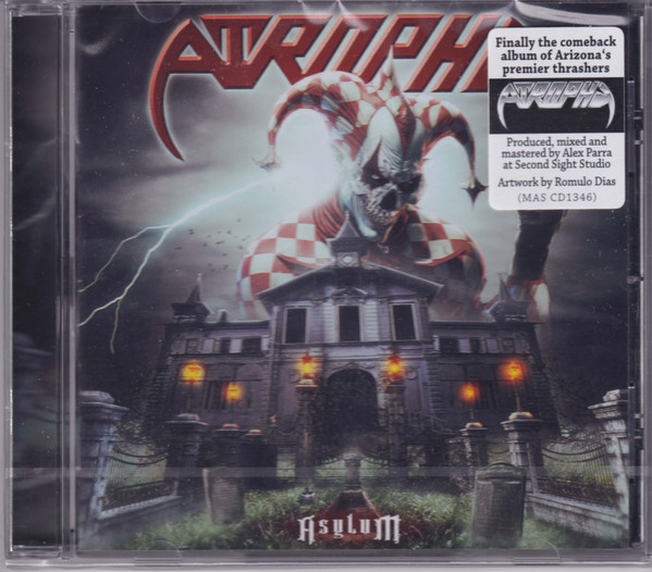 ATROPHY Asylum CD (SEALED)