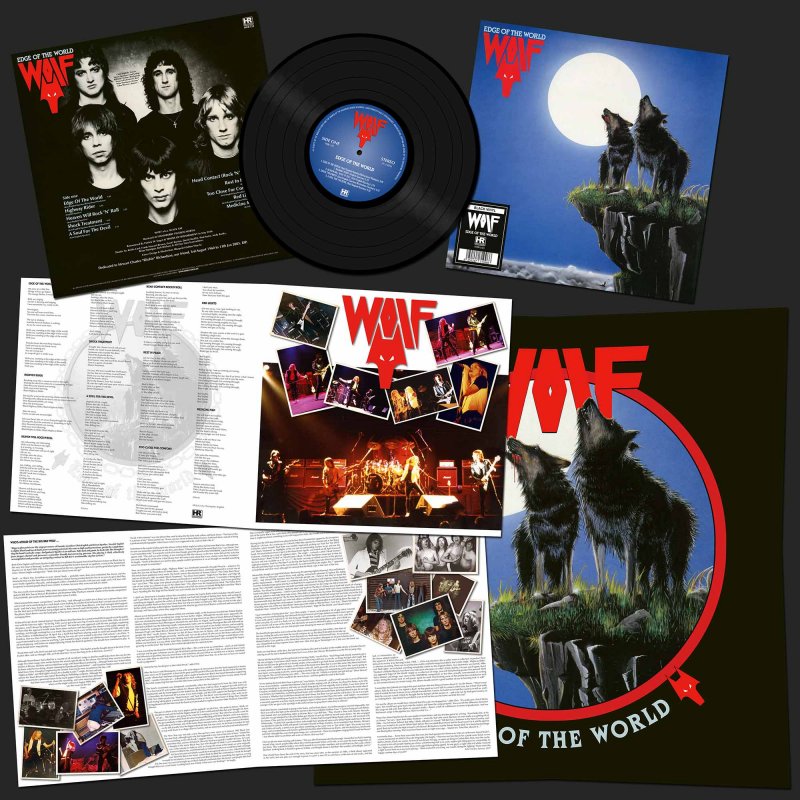 WOLF Edge of the World LP BLACK (SEALED)