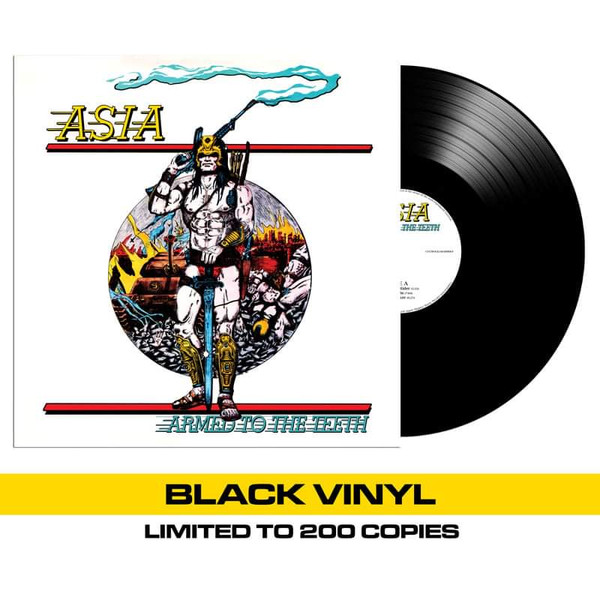 ASIA Armed To The Teeth LP (SEALED) LTD.200 COPIES BLACK VINYL