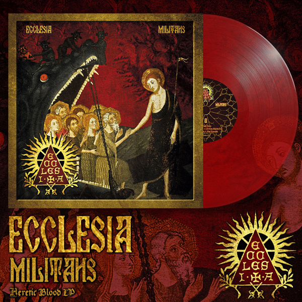 ECCLESIA Ecclesia Militans LP LTD.250 Heretic Blood (Red) (SEALE