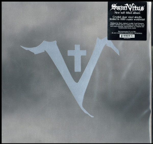 SAINT VITUS Saint Vitus -2019- LP (CRYSTAL CLEAR VINYL)