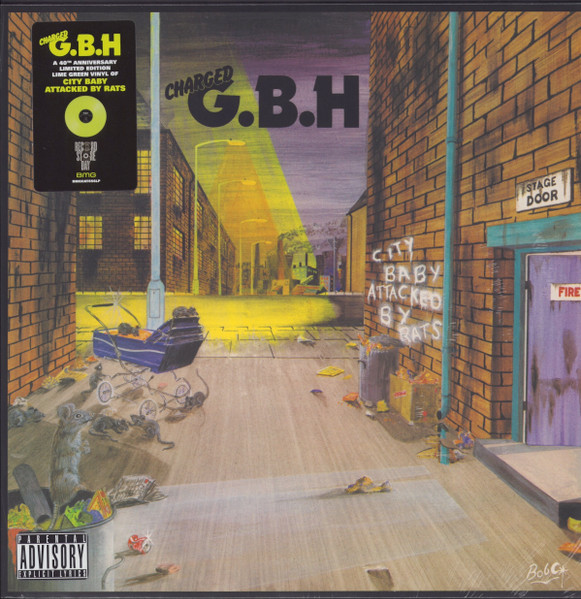 G.B.H City Baby Attacked By Rats LP (SEALED) GREEN RECORD STORE
