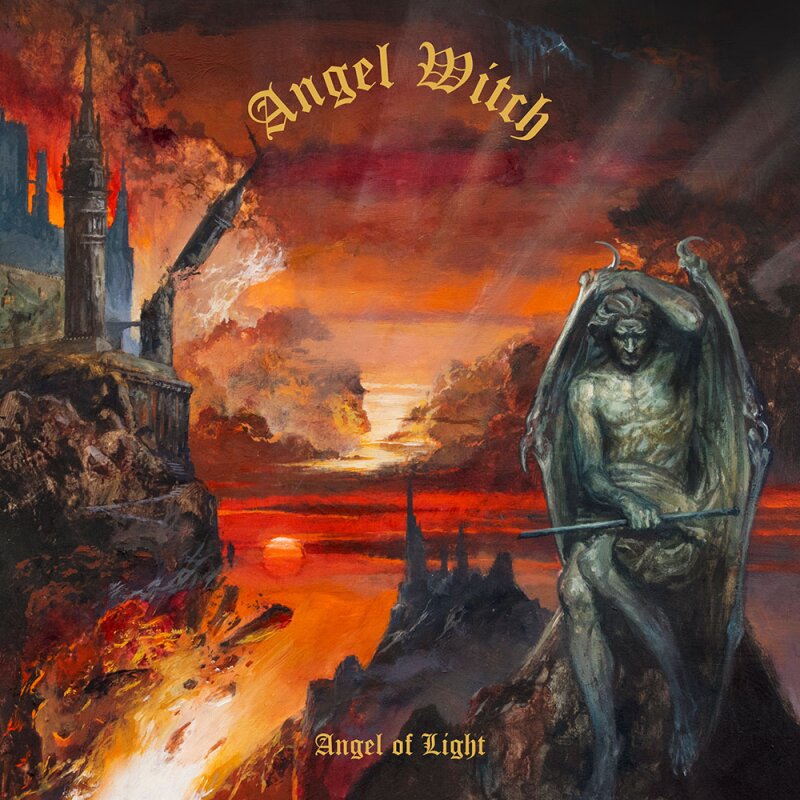 ANGEL WITCH Angel of Light LP FIRE GLOW MARBLE (SEALED) LTD.300