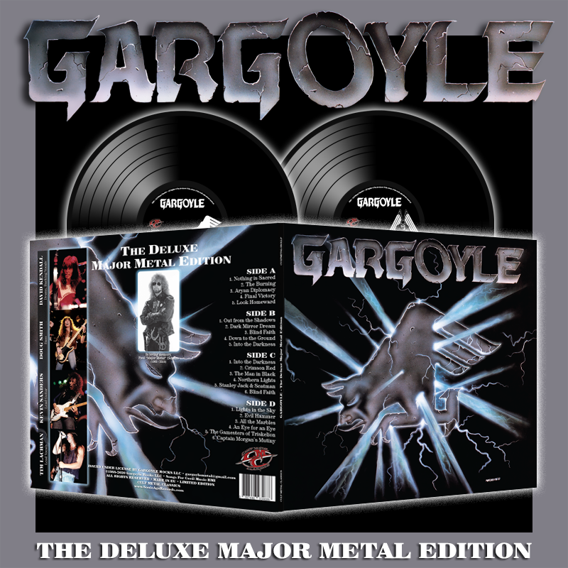 GARGOYLE The Deluxe Major Metal Edition DLP BLACK (SEALED)