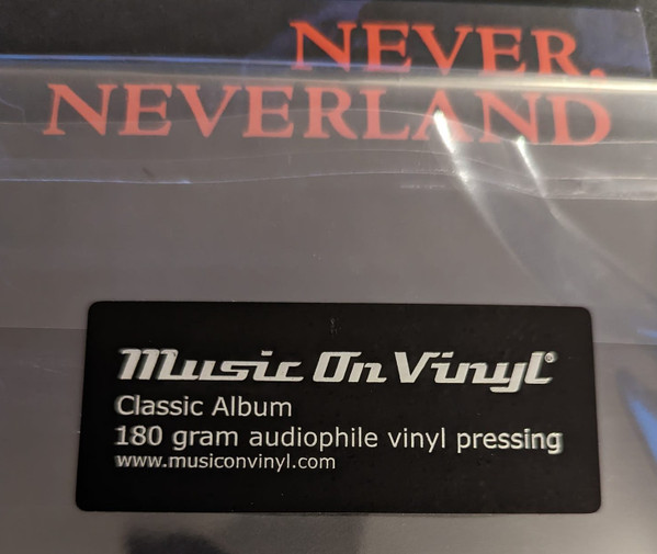 ANNIHILATOR Never, Neverland LP BLACK (MUSIC ON VINYL) (SEALED)