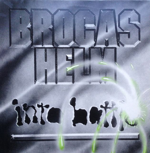 BROCAS HELM Into battle LP (GREEN) LTD.100 COPIES