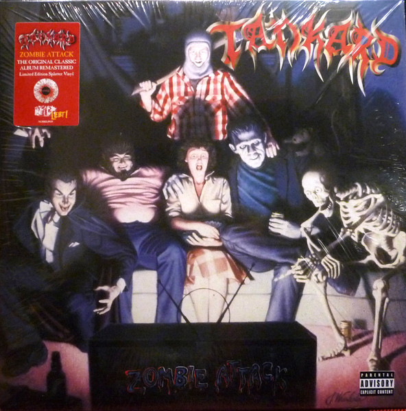 TANKARD Zombie Attack LP SPLATTER (SEALED)