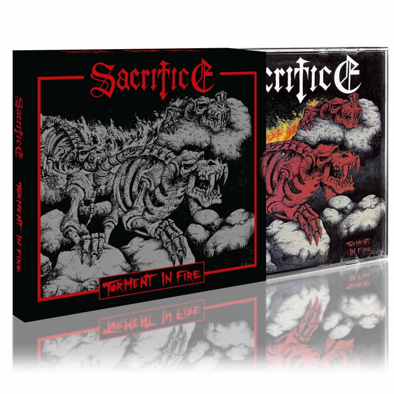 SACRIFICE Torment in Fire SLIPCASE CD (SEALED)