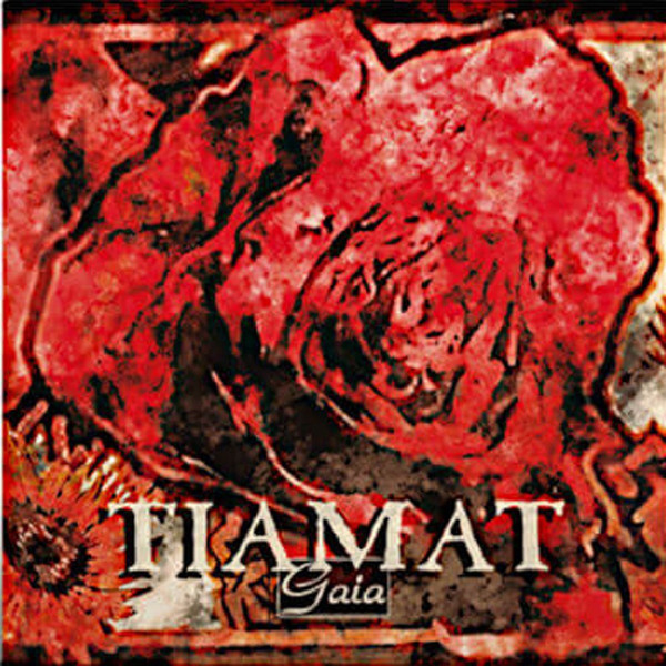 TIAMAT Gaia LP (SEALED) Clear With Red, Orange-Black Splatter LT