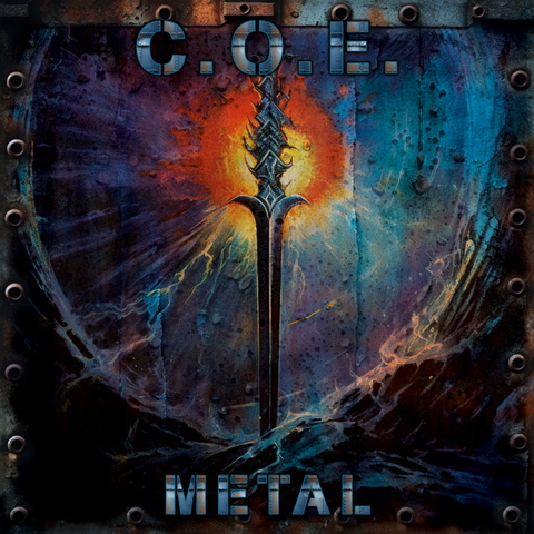 C.O.E. Metal LP BLACK (mint) S.L.COE (SCANNER + ANGEL DUST)