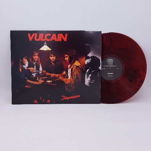 VULCAIN Desperados LP Transparent red & black mixed vinyl LTD 20