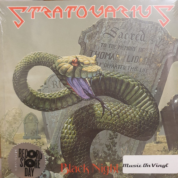 STRATOVARIUS Black Night 7" (SEALED) record store day!! MUSIC ON