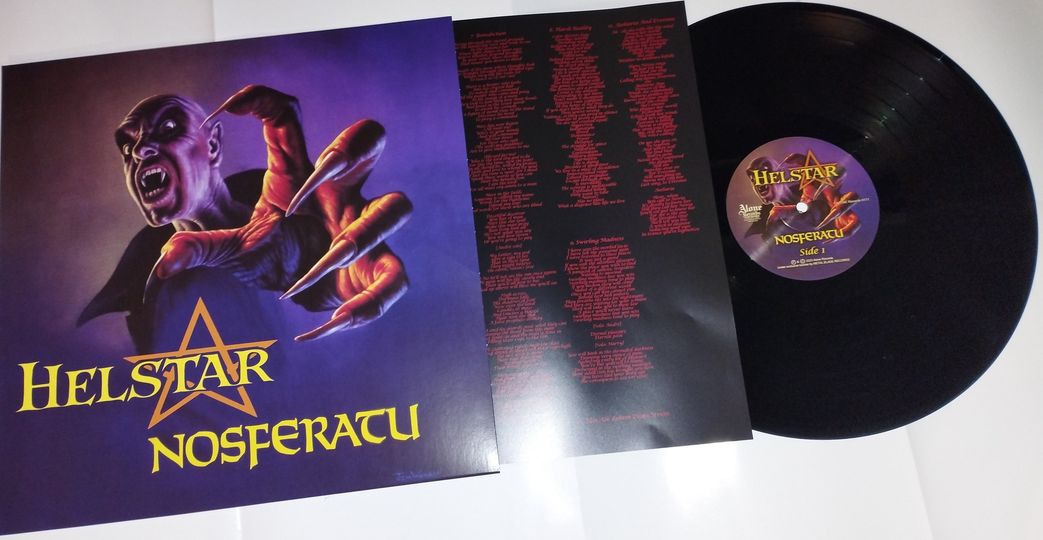 HELSTAR Nosferatu LP BLACK VINYL (NEW-MINT)