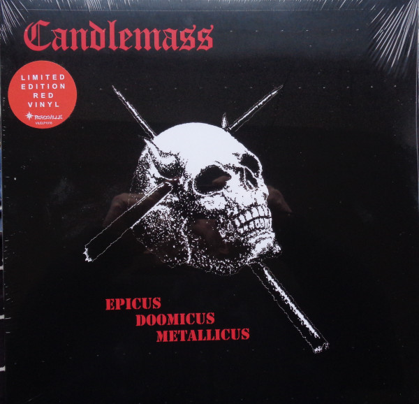 CANDLEMASS Epicus Doomicus Metallicus LP RED (SEALED) LTD PEACEV