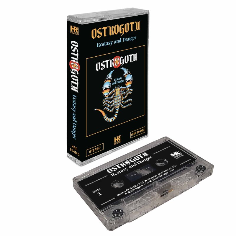 OSTROGOTH Ecstasy and Danger MC TAPE (SEALED)