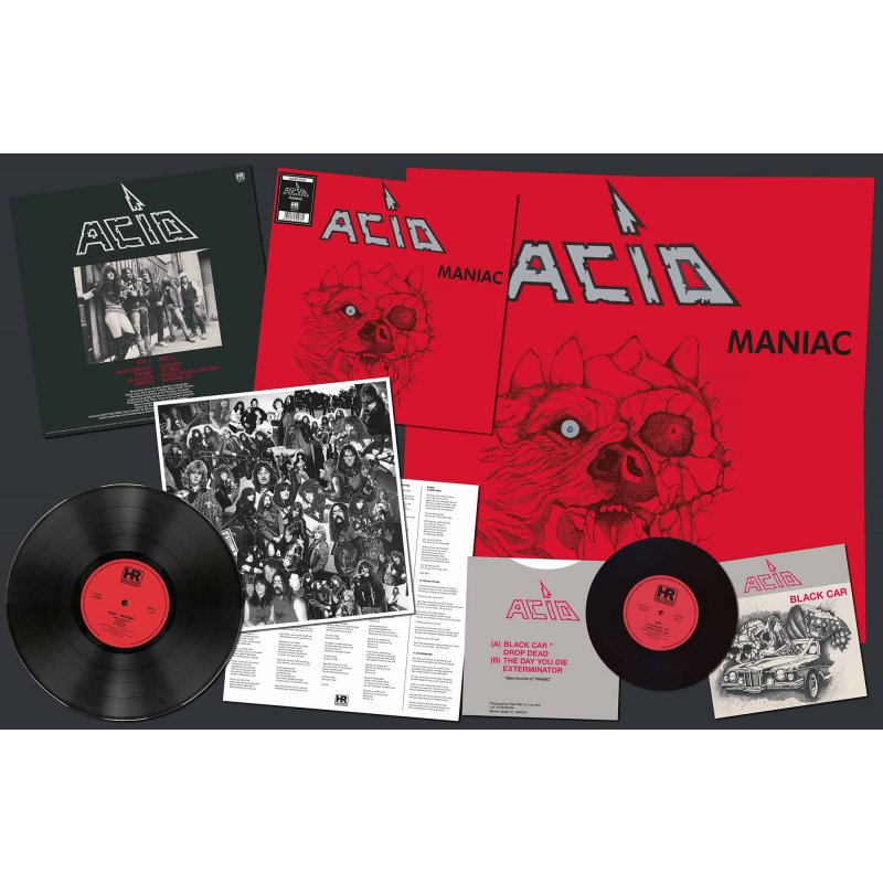 ACID Maniac LP+7" SINGLE (BLACK VINYL-SEALED)