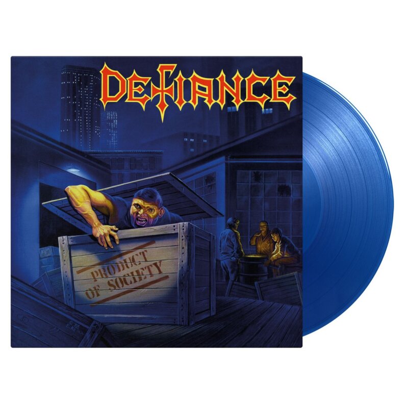 DEFIANCE Product of Society LP BLUE (SEALED) MUSIC ON VINYL