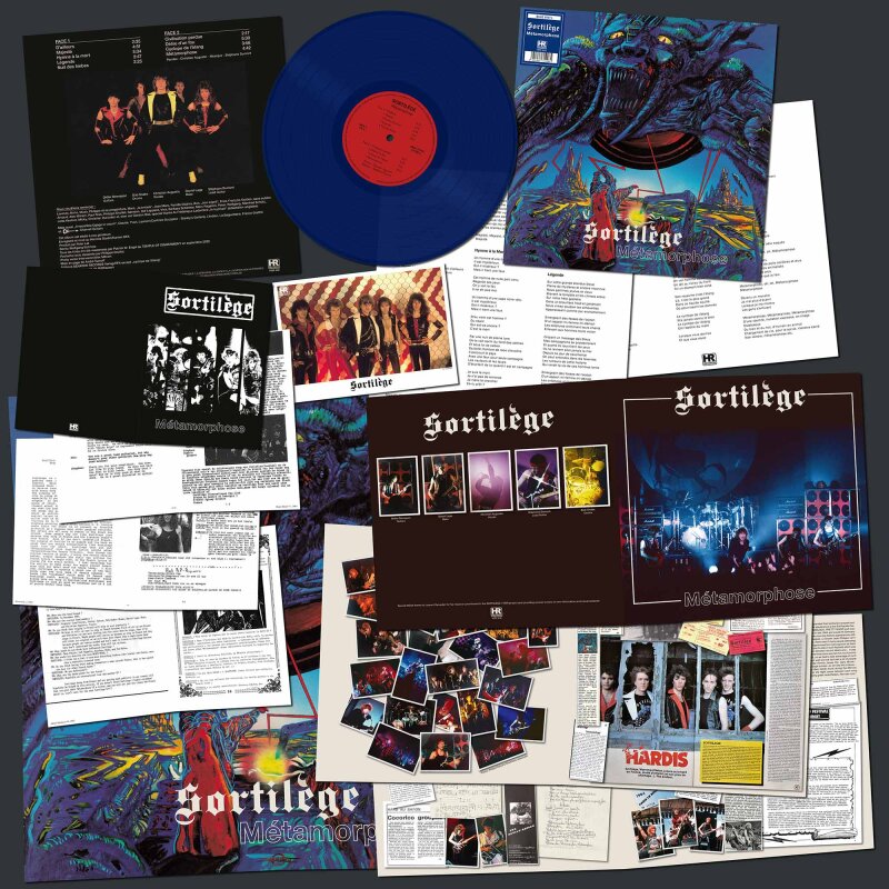 SORTILEGE Metamorphose LP BLUE (SEALED)