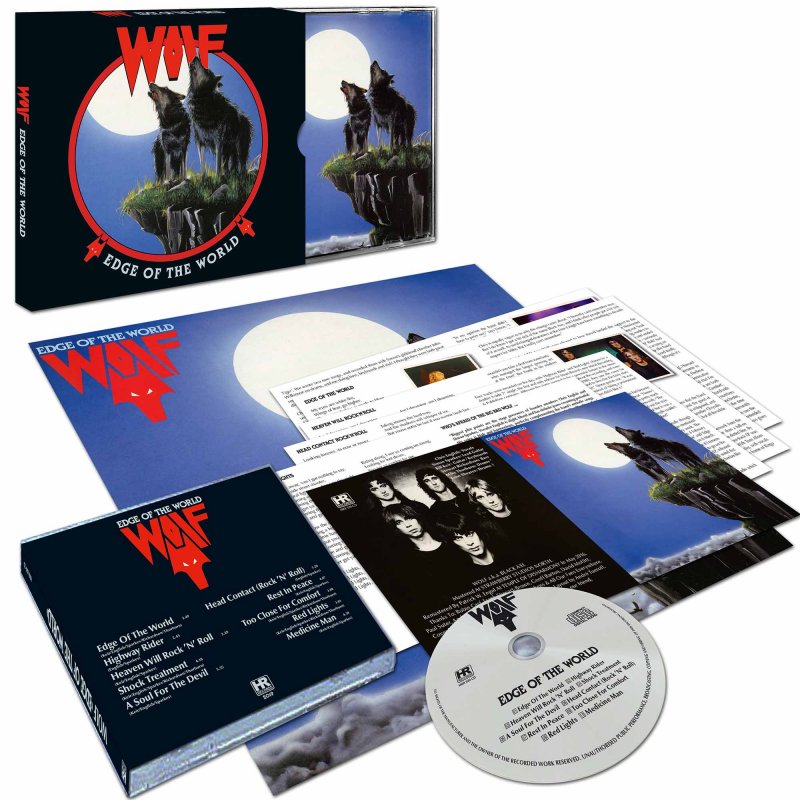 WOLF Edge of the World SLIPCASE CD (SEALED)