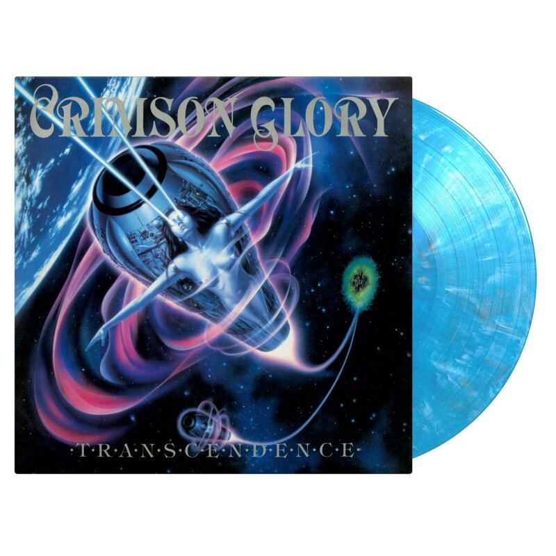 CRIMSON GLORY Transcendence LP BLUE (SEALED)