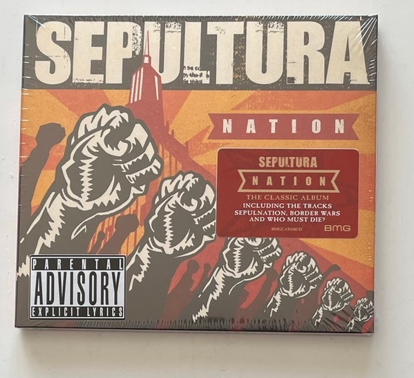 SEPULTURA Nation DIGI CD (MINT) + BONUS TRACKS! 2022 EDITION