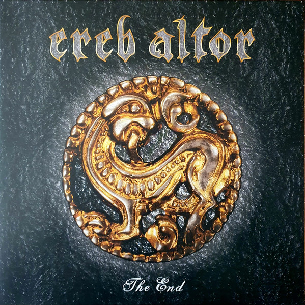 EREB ALTOR The end LP GOLD/BLACK SPLATTER VINYL (NEW / MINT)